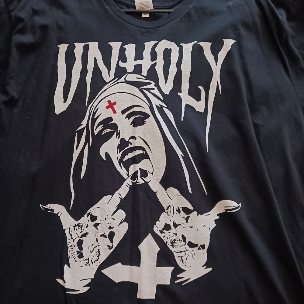 Unholy Graphic Men's T-Shirt - Black